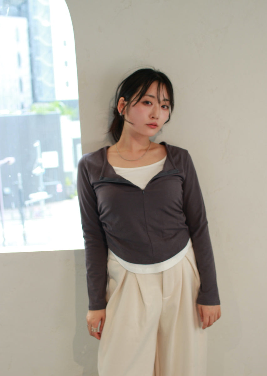 モードジップトップス