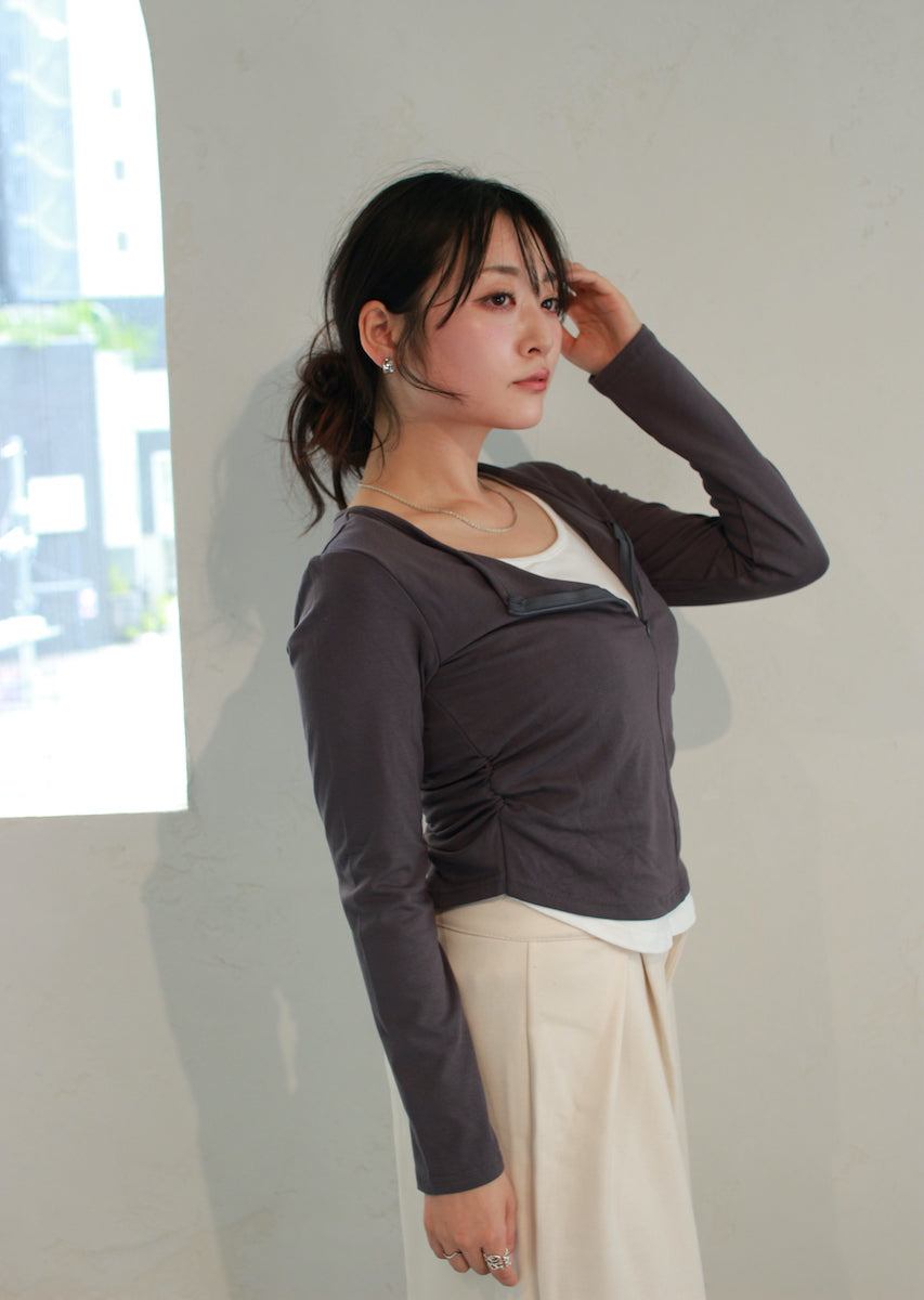 モードジップトップス