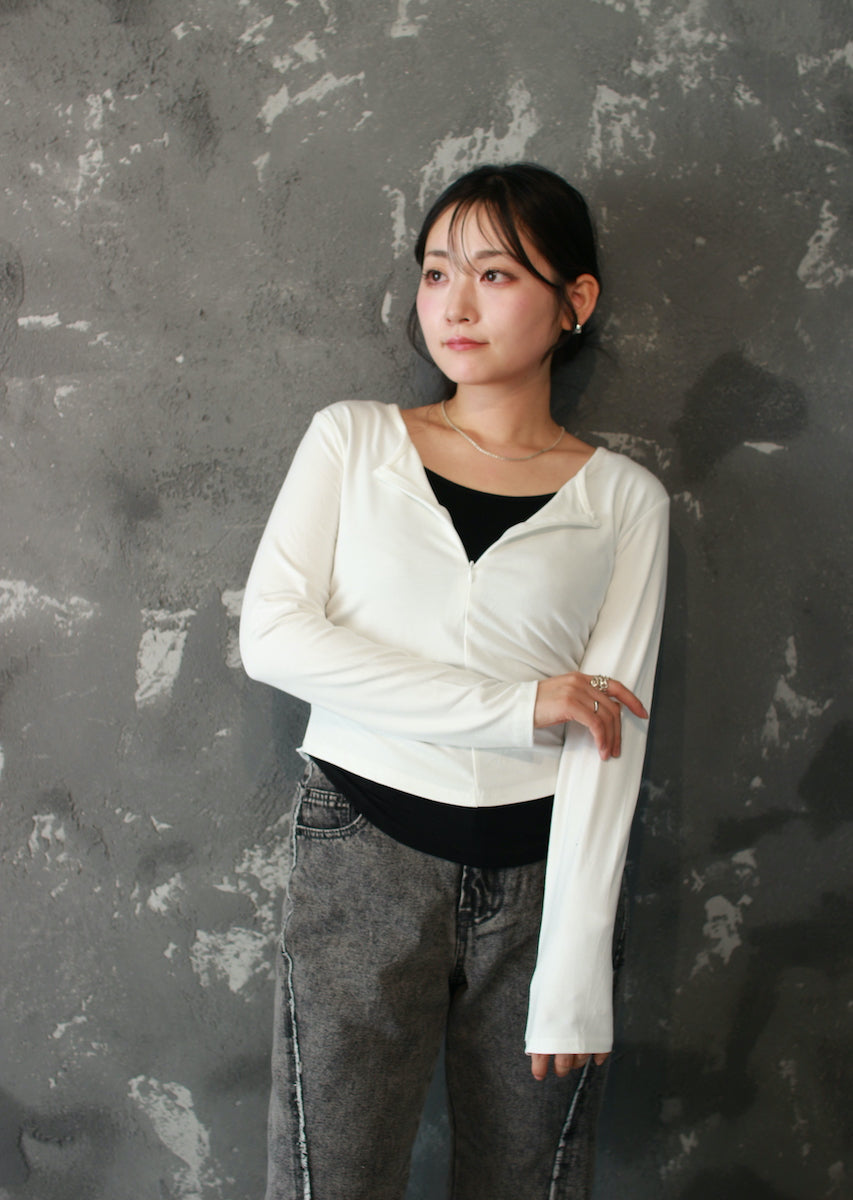 モードジップトップス