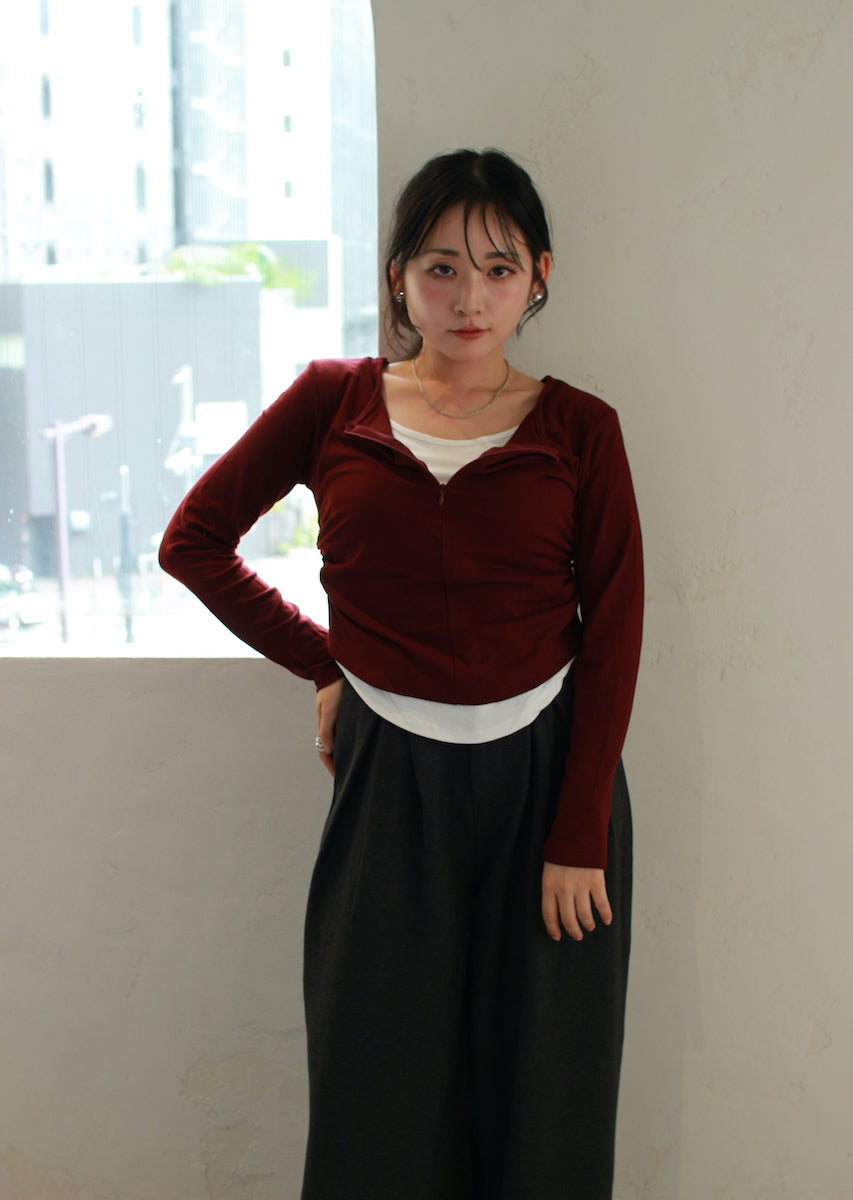 モードジップトップス