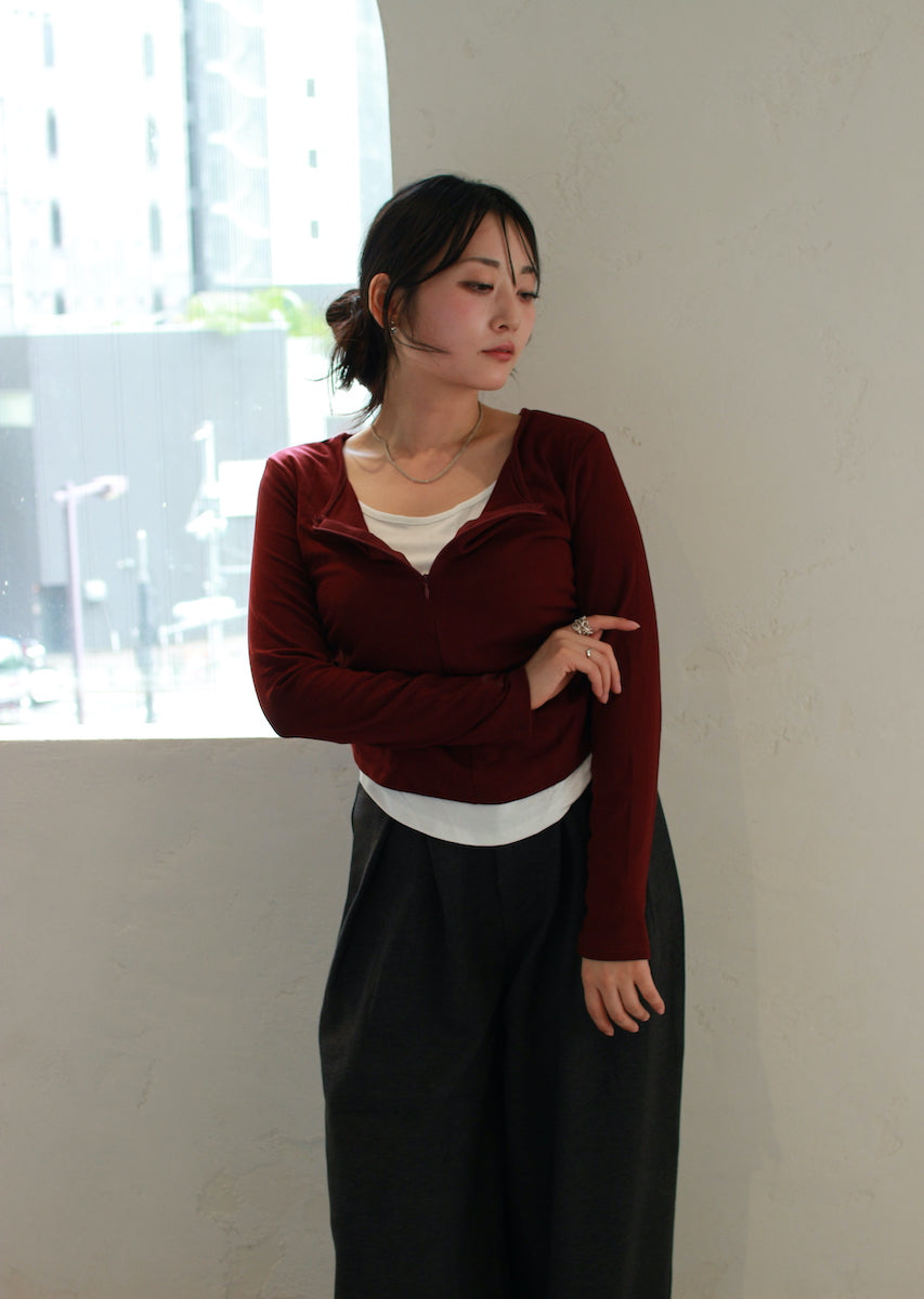 モードジップトップス