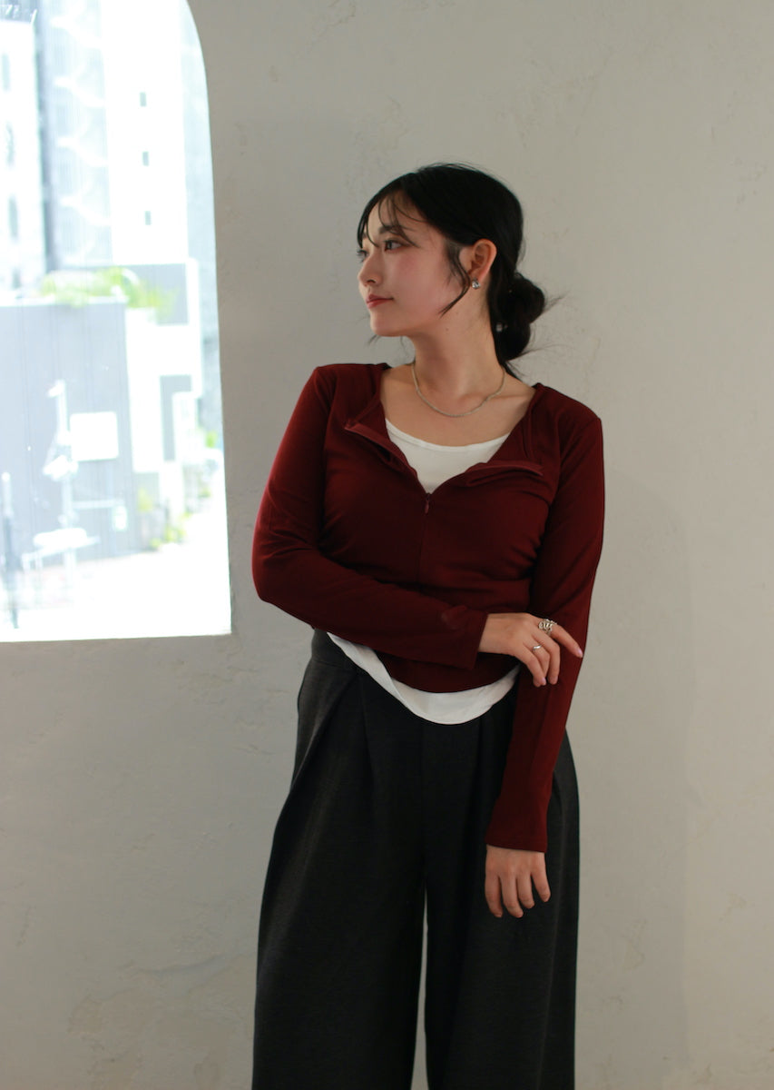 モードジップトップス