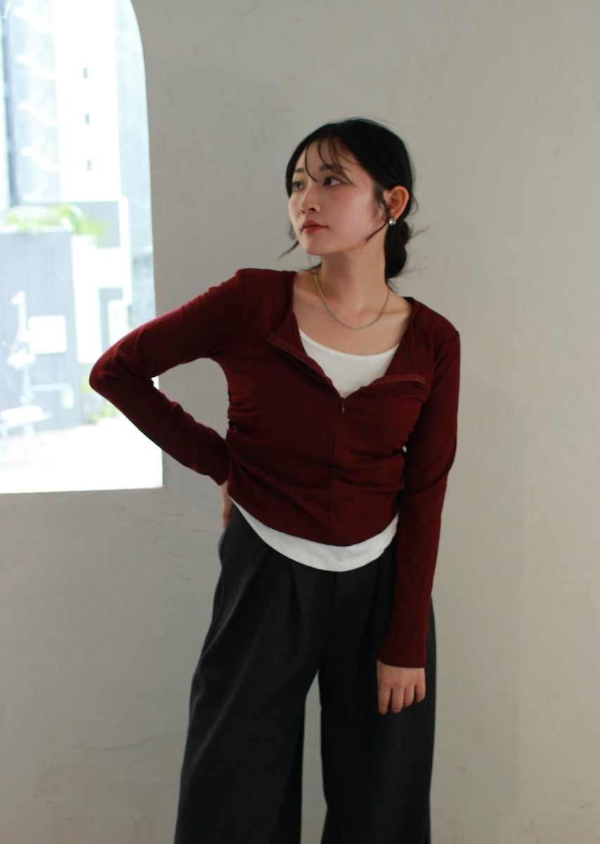 モードジップトップス