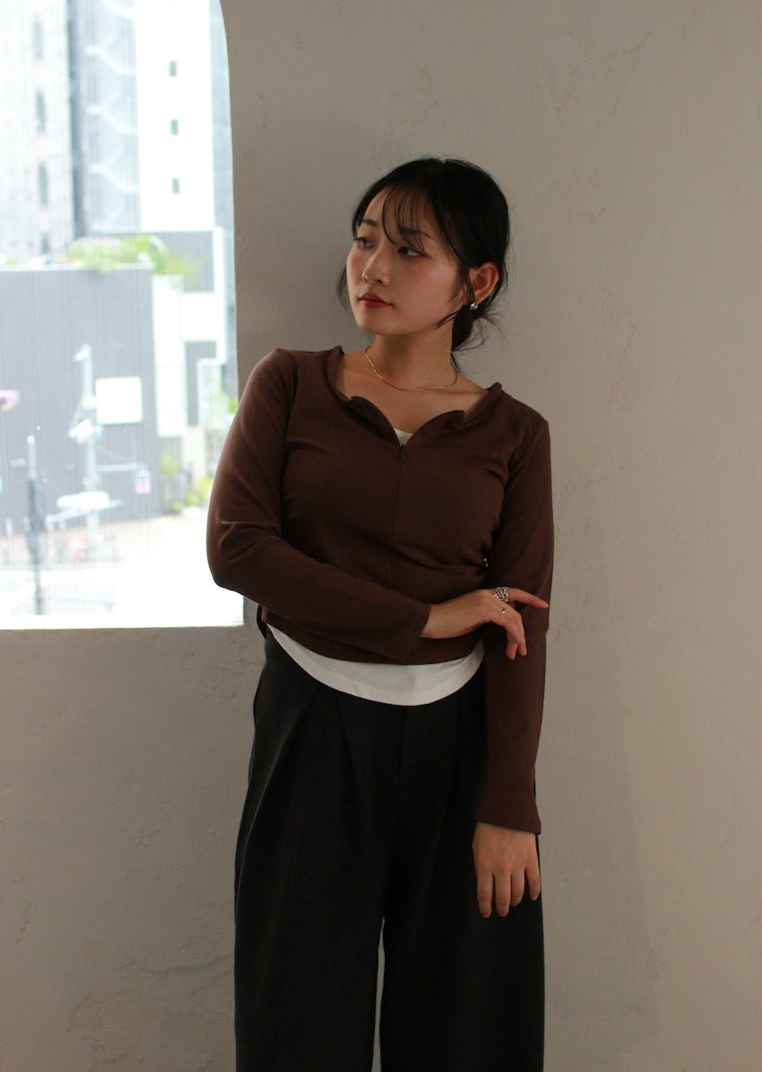 モードジップトップス