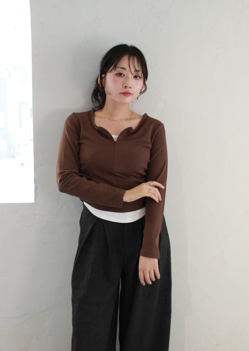 モードジップトップス