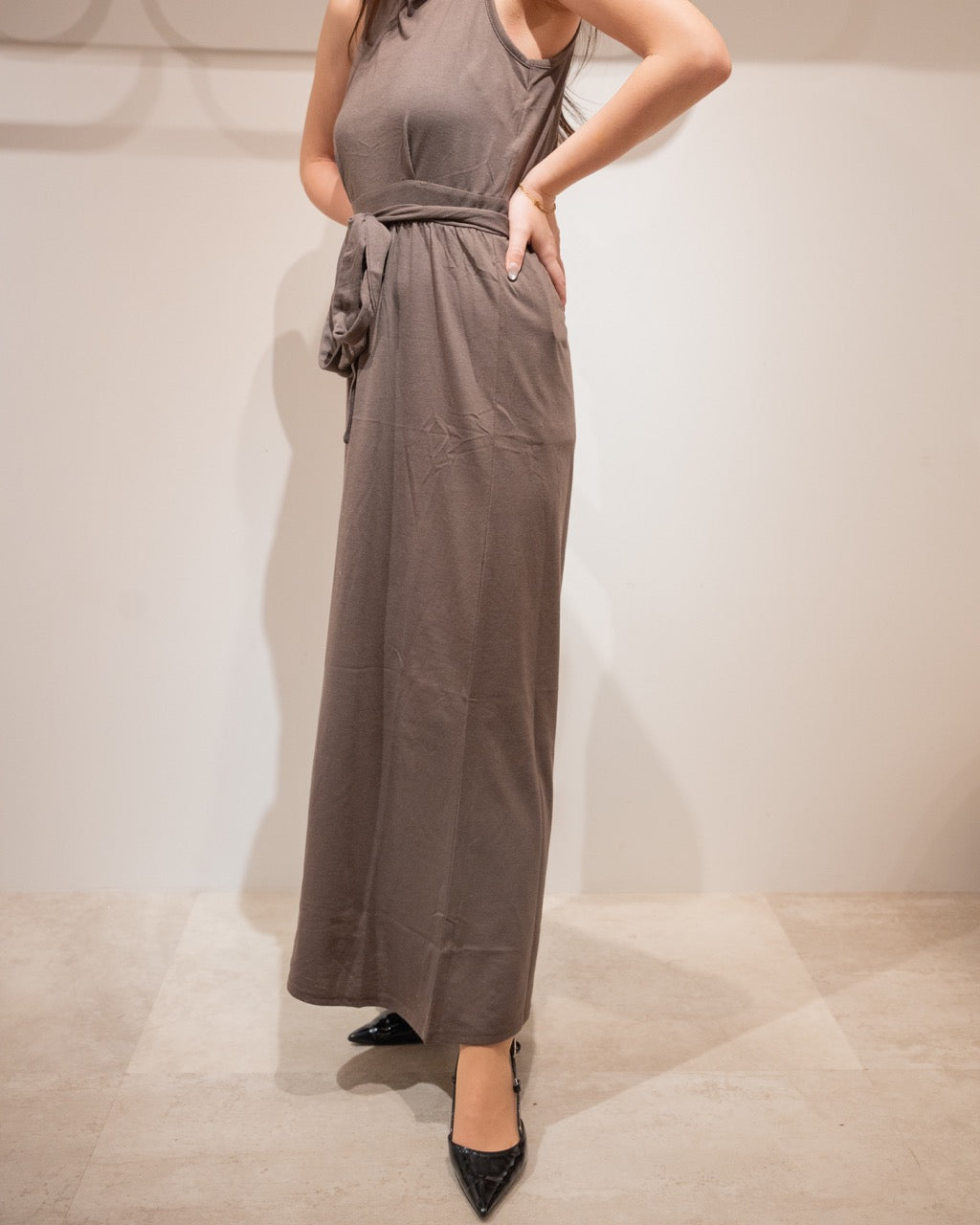 ラップスカート風カットワンピース