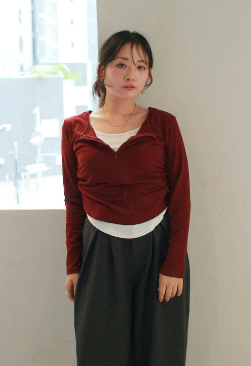 モードジップトップス