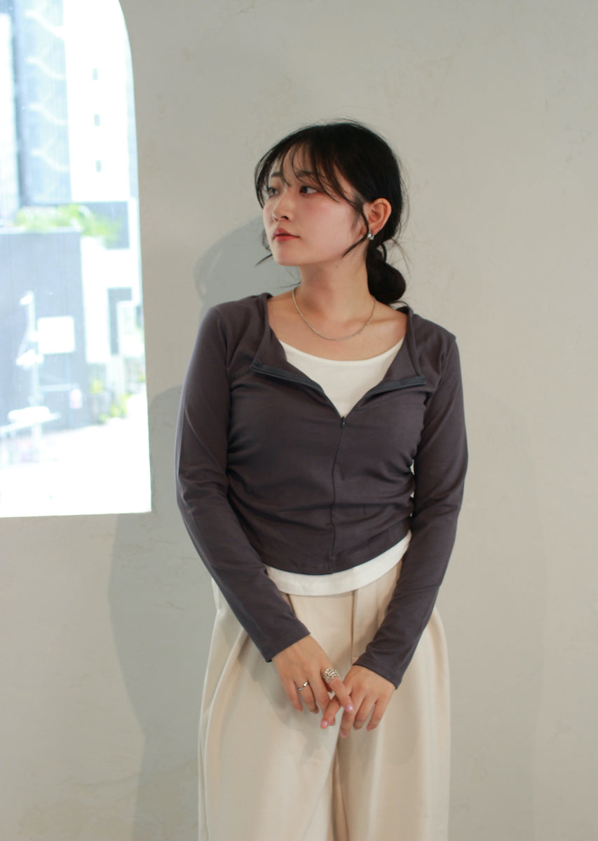 モードジップトップス