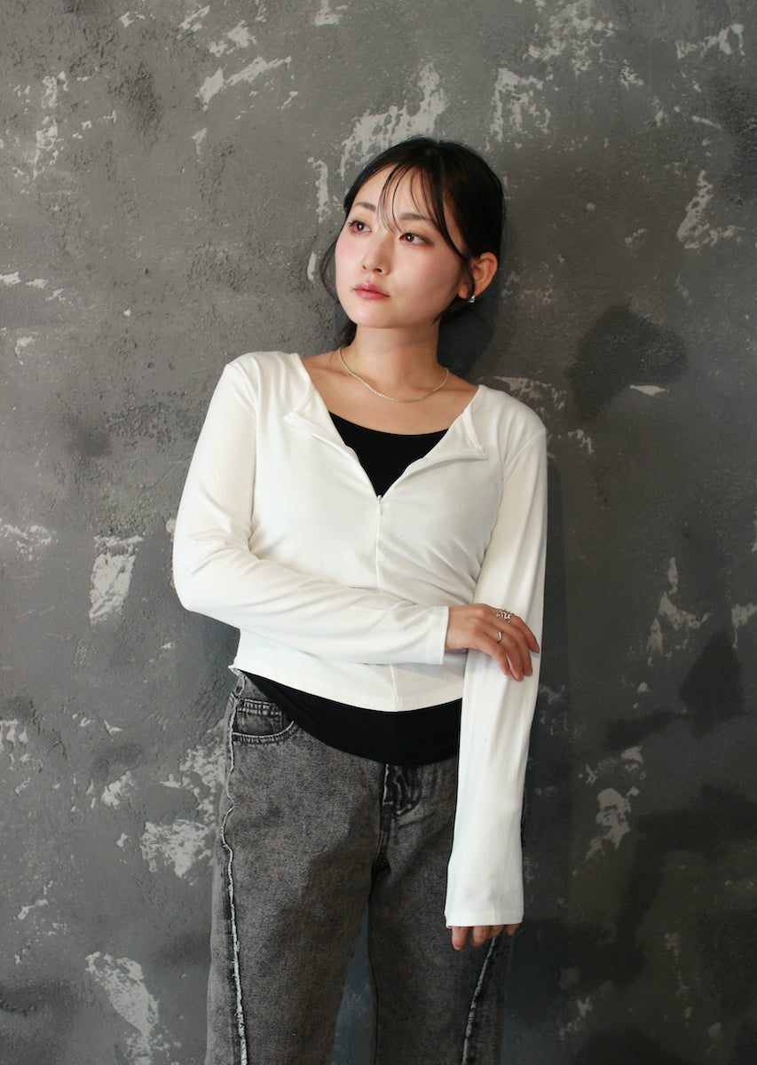 モードジップトップス