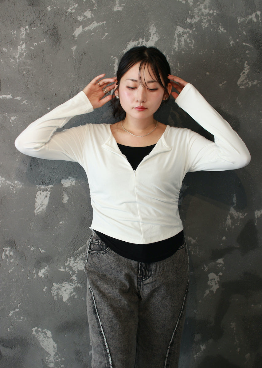 モードジップトップス