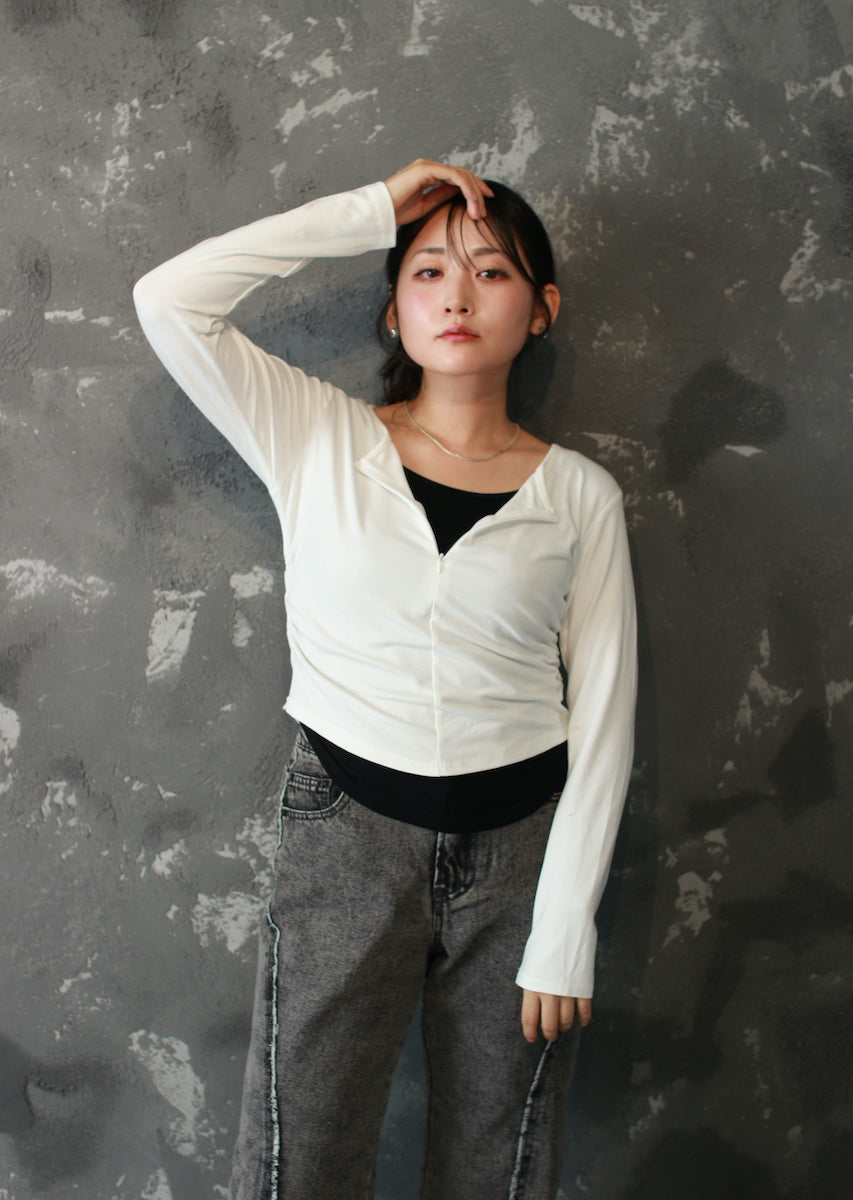 モードジップトップス