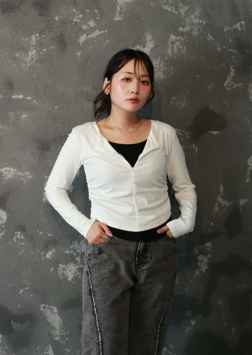 モードジップトップス