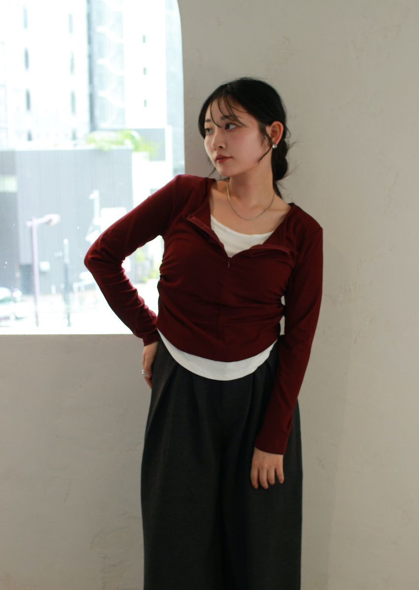 モードジップトップス