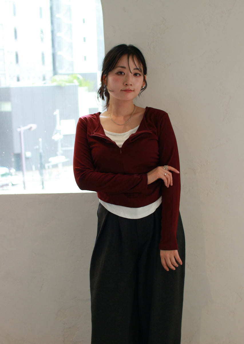 モードジップトップス