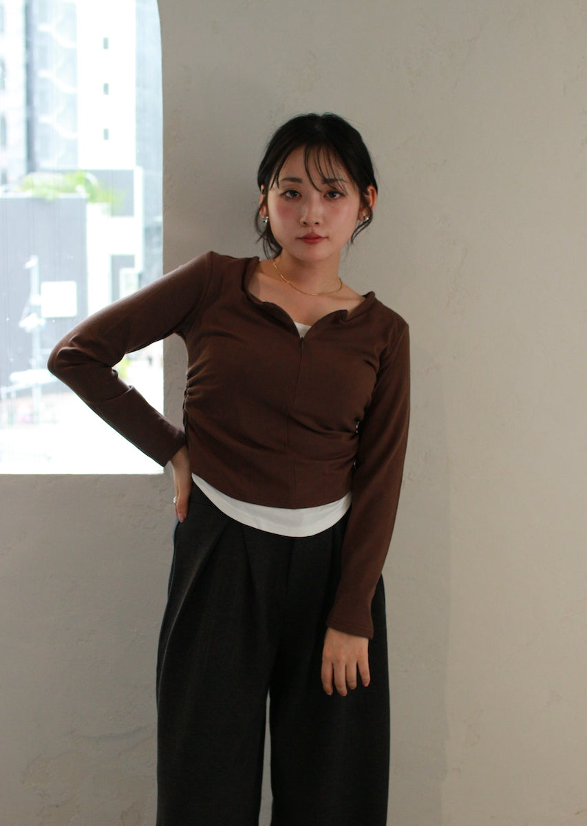 モードジップトップス